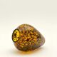 Scalloped glass vase
