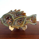 Aperitif dish with fish-shaped compartments