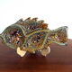 Aperitif dish with fish-shaped compartments