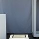 Trio of small rectangular serving dishes white and black Indonesian ceramic 21x16
