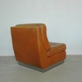 Camel leather heater,  70s