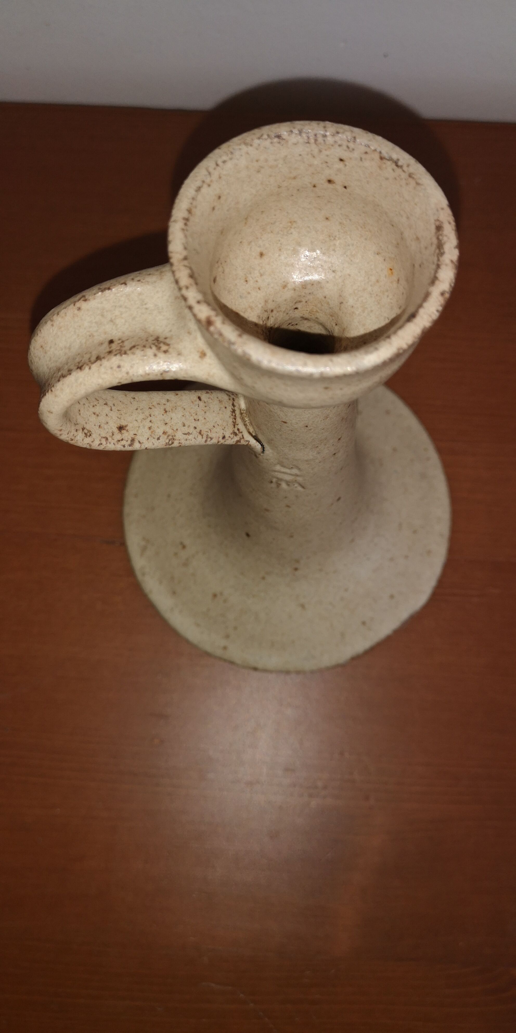 Vintage ceramic candlestick