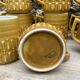 Vintage BP ceramic mugs from the 1970s.