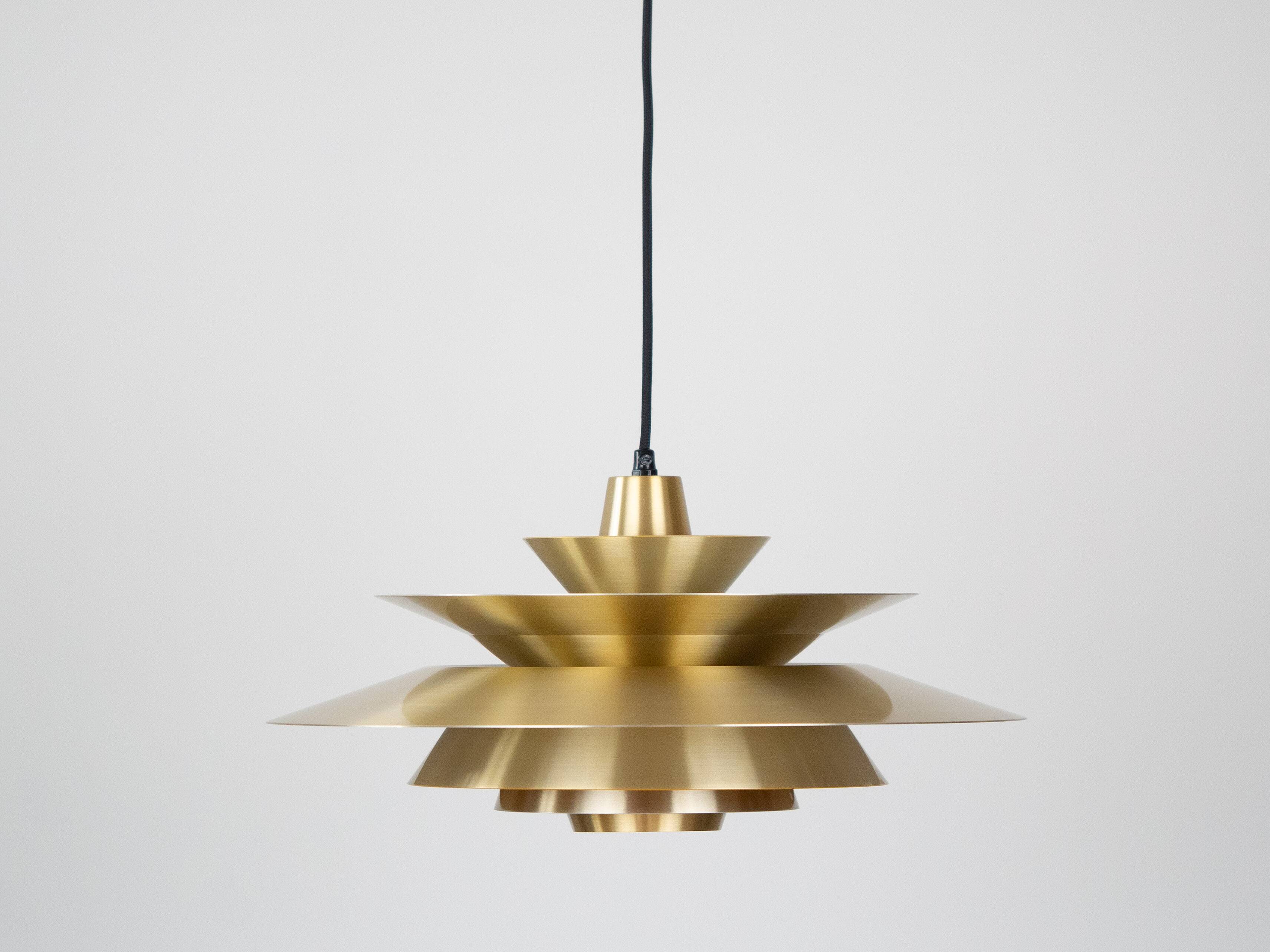 Lampe suspendue vintage suédoise par Carl Thore, Granhaga, années 1960.