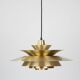 Swedish vintage pendant lamp by Carl Thore, Granhaga, 1960s