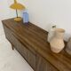 vintage walnut sideboard