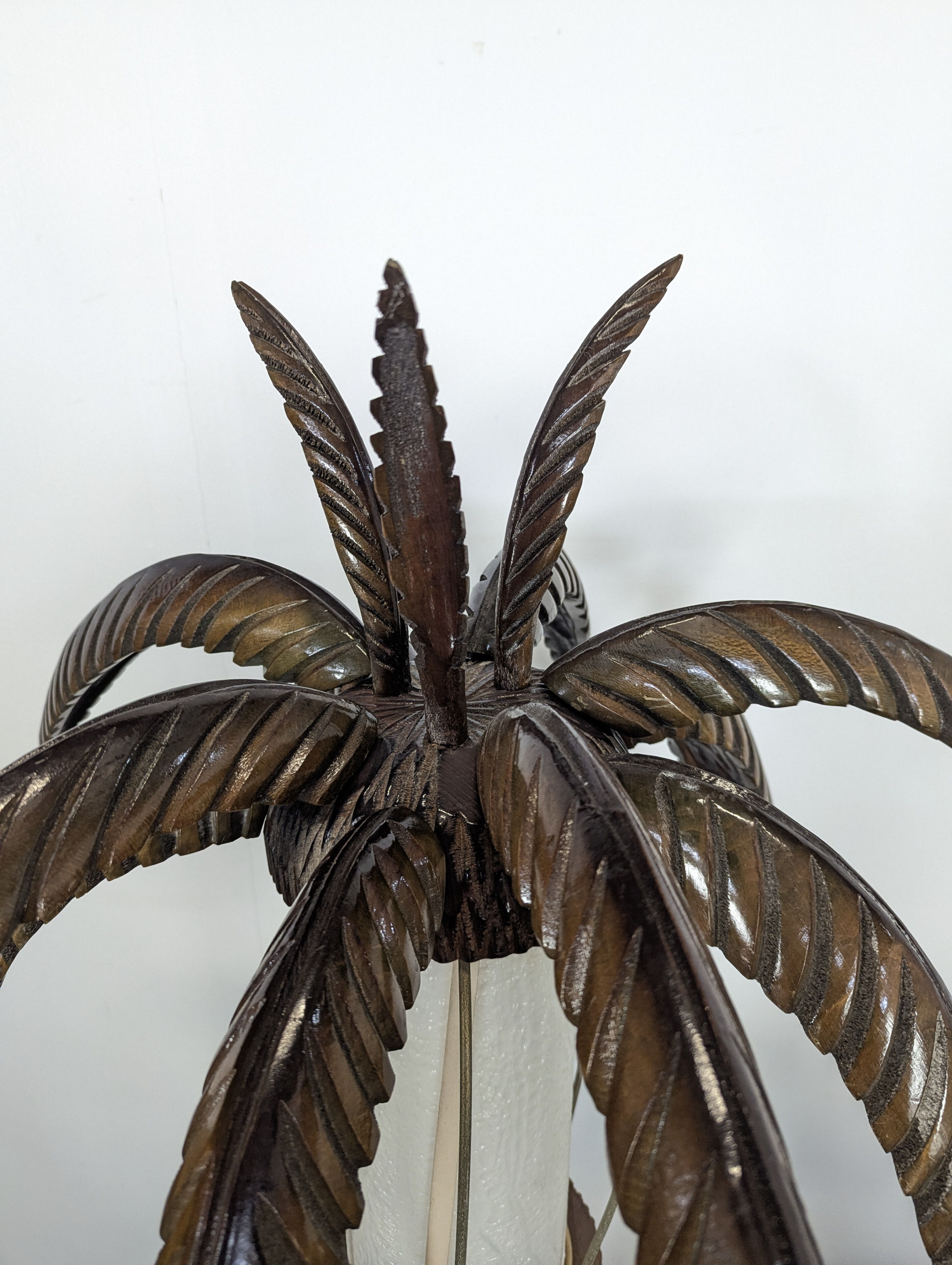 Palm tree floor lamp by Alberto Tura from the 1950s.