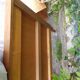 Bedhead 1 place golden oak patina vintage