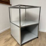 USM Haller shelf in light grey