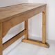 Beech desk or console from around 1930.