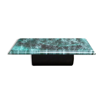 Ocean resin coffee table