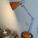 FASE lamp vintage 70s orange architect desk lamp space age design Very good