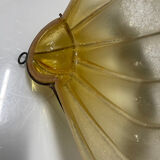 Wrought Iron & Murano Glass Wall Sconces, Italy, 1960s, Set of 2 