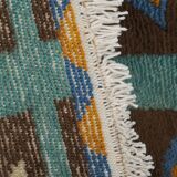 Vintage Turkish Oushak Rug Handwoven 125x140 cm