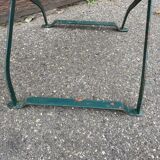 4 chaises de jardin terrasse pliantes vintage