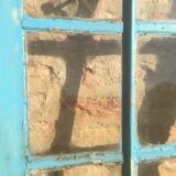 Pine workshop door