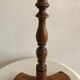 Vintage wooden lamp legs