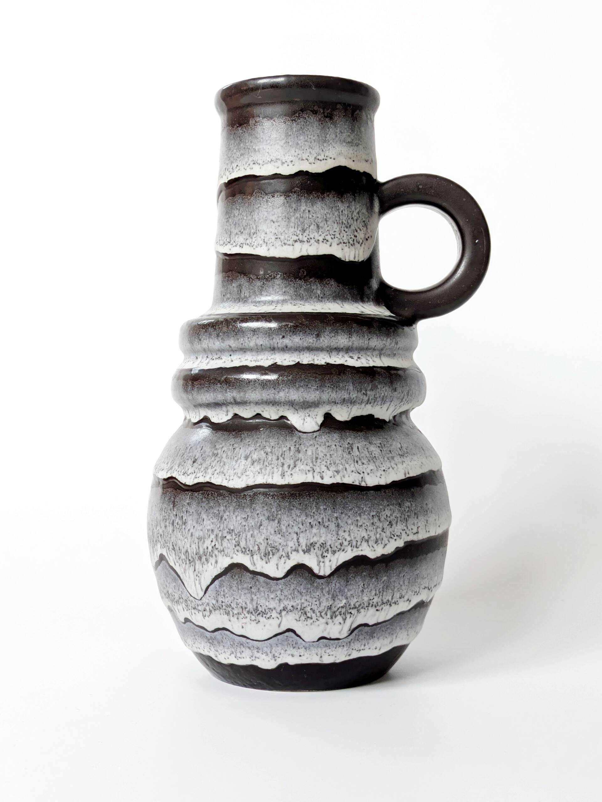 Scheurich pitcher vase, Vienna model, vintage ceramic from the 60s