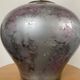Unique lamp base Laque Line in eglomisé glass from the 70s-80s.