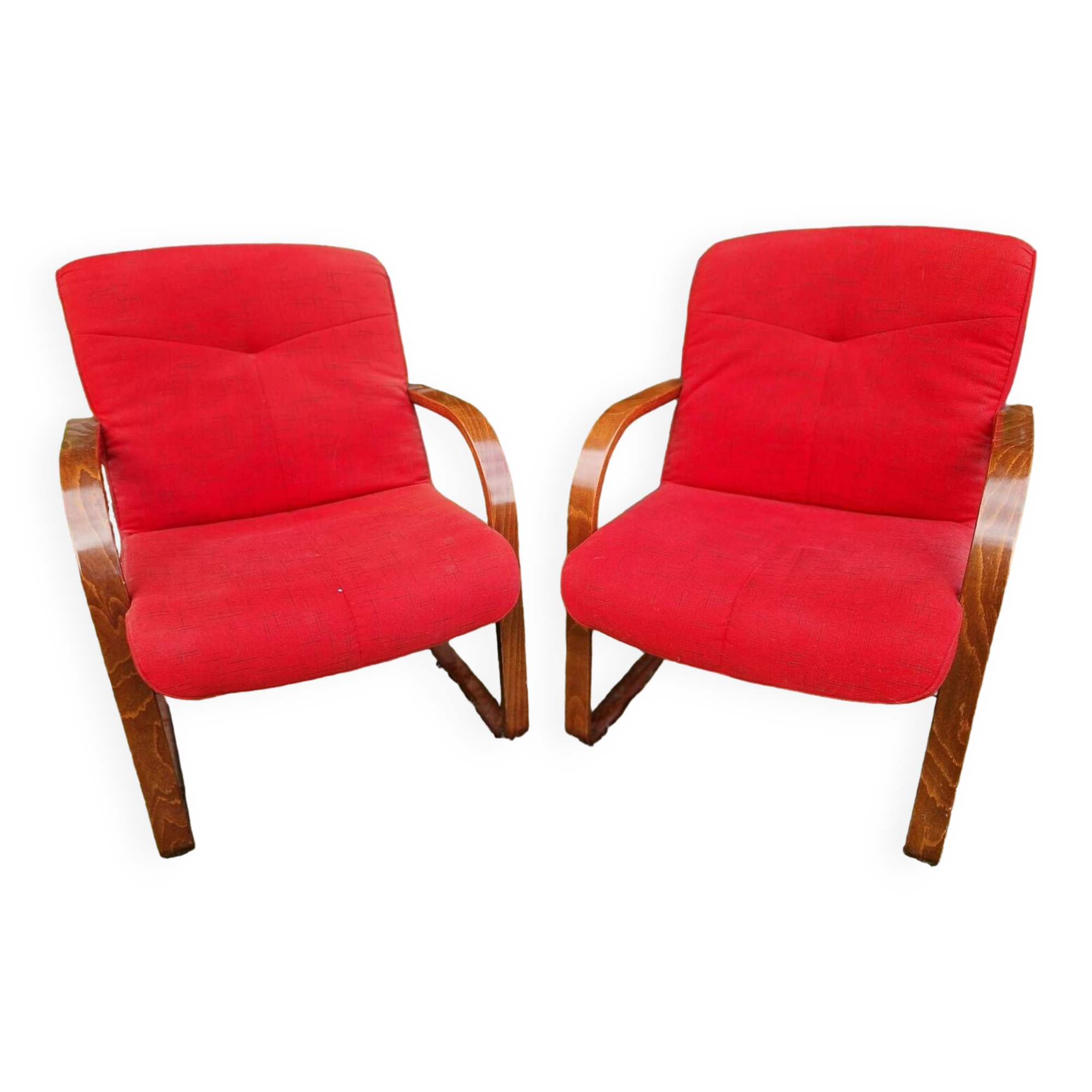 Pair of 70s/80s armchairs