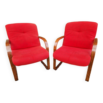 Pair of 70s/80s armchairs