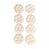 Old oyster plates from Gien