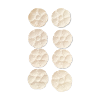 Old oyster plates from Gien