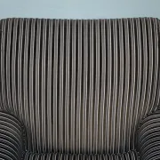 Vintage Striped Chair by Ralph Lauren for Henredon