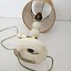 Table lamp with alabaster marble base, vintage 60s.