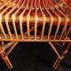 4 vintage wicker and rattan chairs 1970