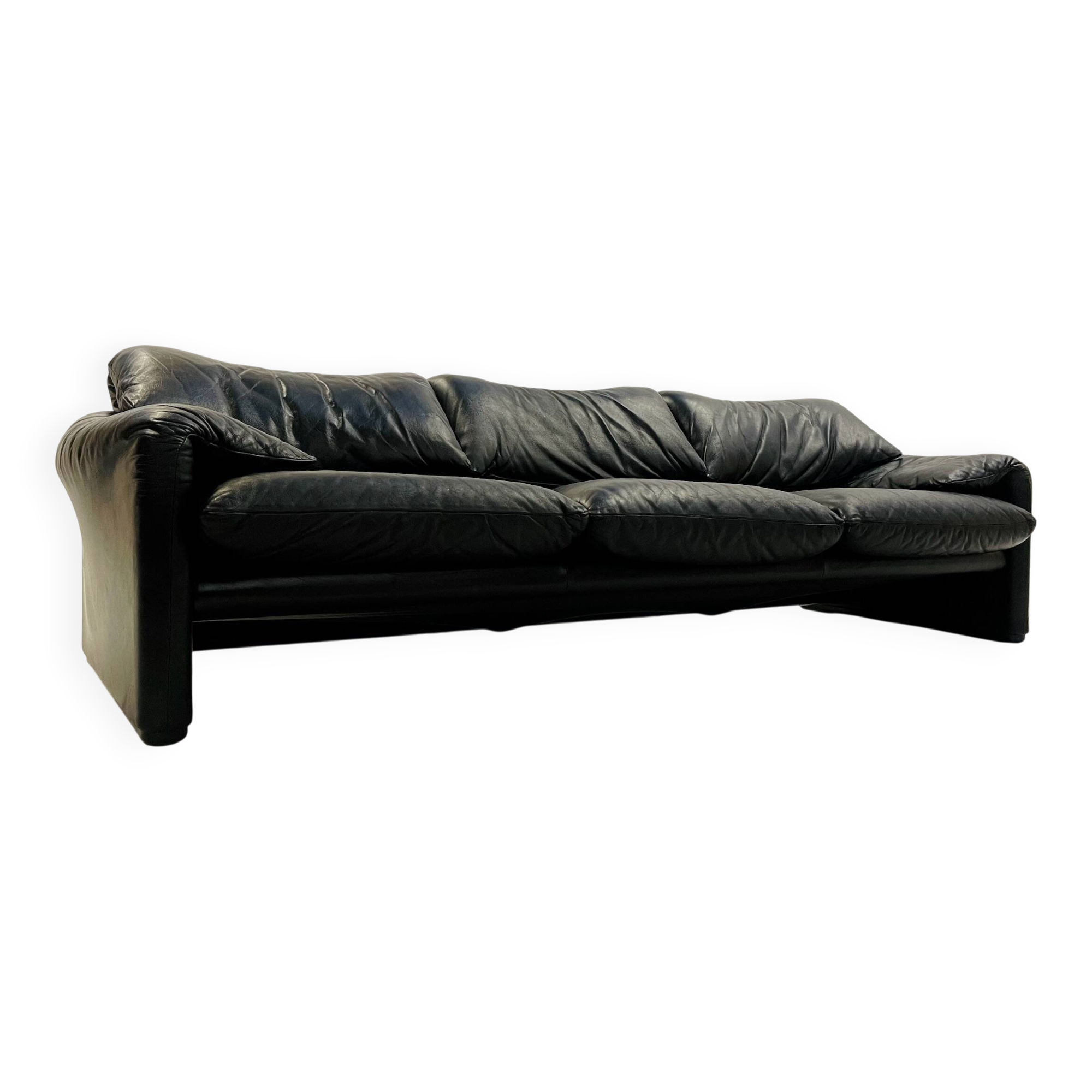 'Maralunga' 3-seater sofa by Vico Magistretti for Cassina