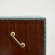 Mahogany and teak chest of drawers from the 1950s