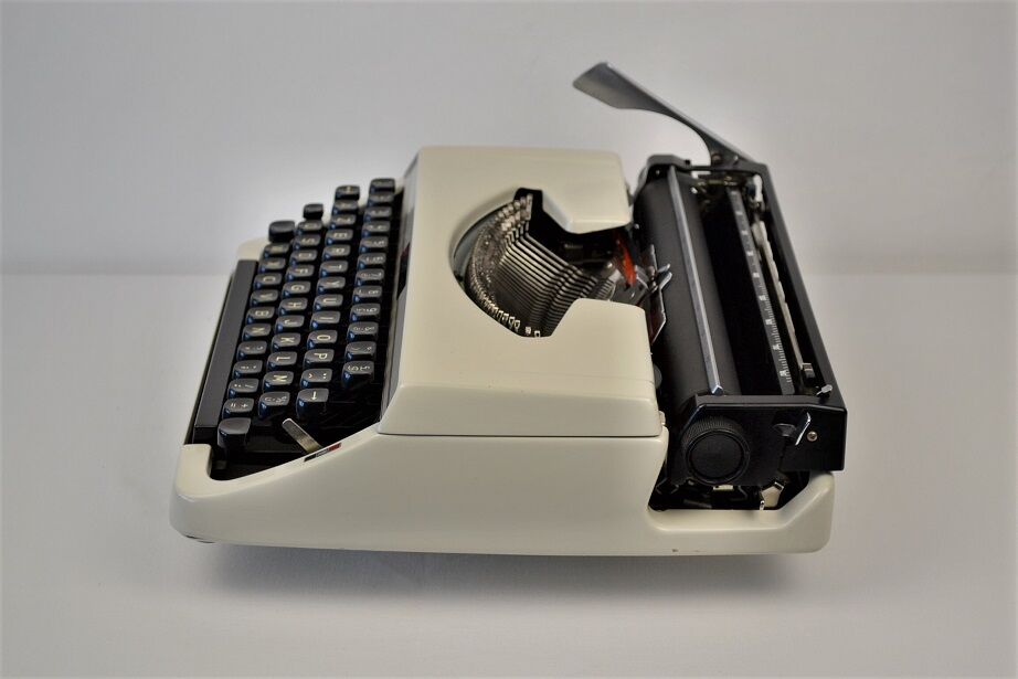 Machine à écrire Electro Calcul 240 vintage 60 avec ruban neuf