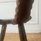 Brutalist tripod chair