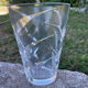 Vintage crystal vase