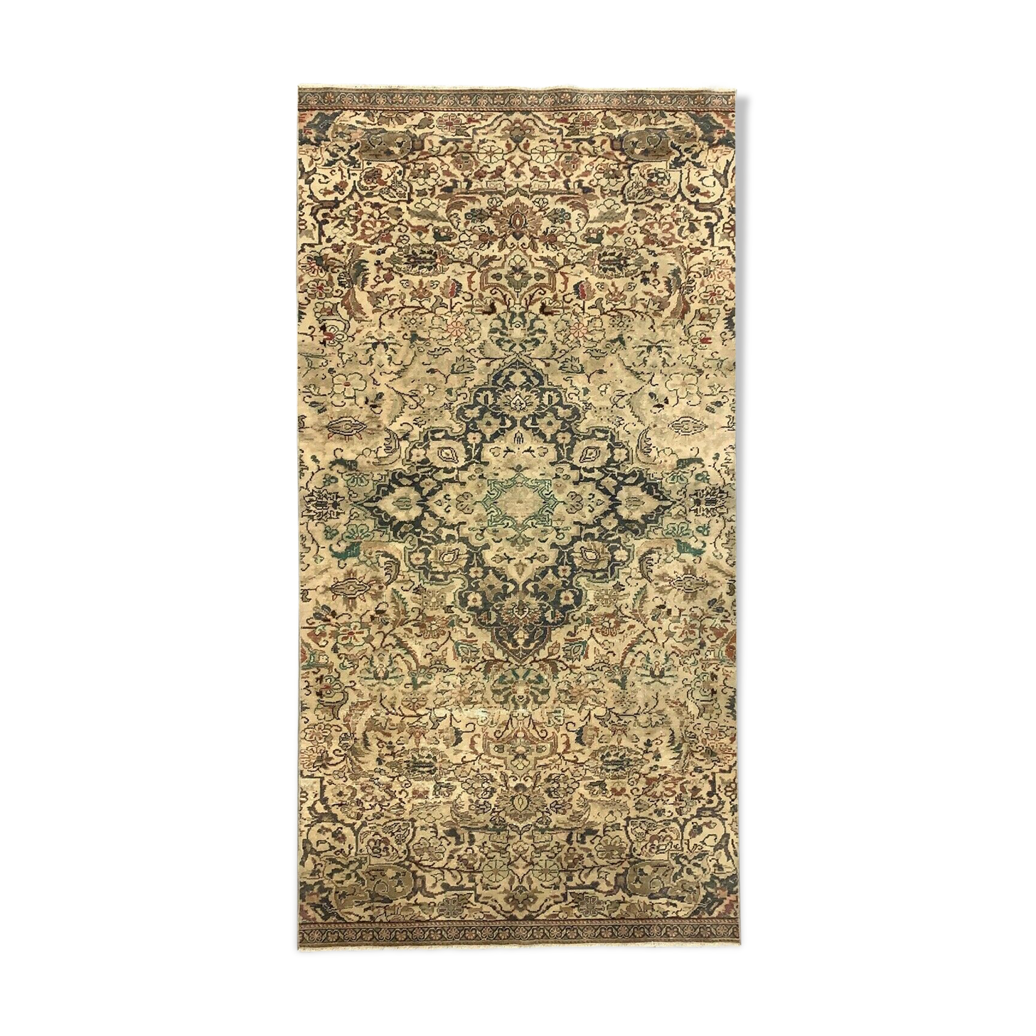 Turkish rug 247x127 cm wool
