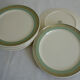 Set of 10 flat plates Villeroy and Boch, vintage Mettlach