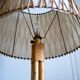 Floor lamp rattan and bamboo 60 years