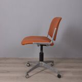 Vintage 1960s desk chair "dsc 106" design by g piretti for anonima castelli