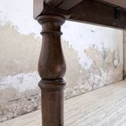 Table chêne style Louis XIV 1900