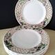 6 dessert plates in Churchill porcelain, model "Blackberry Trellis"
