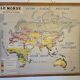 Old geography solar map 1960