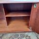 Vintage Scandinavian style sideboard in elm from the 1960s - Low buffet
