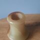 Alabaster candle holder