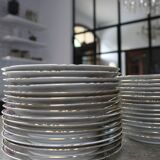 66-piece Limoges porcelain service, mid-20th century