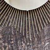Sun mirror 1960 rn gilded metal