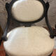 Napoleon III armchair with footrest