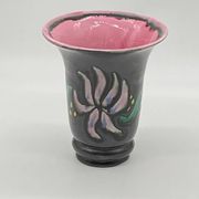Vase céramique émaillée, signé, Vallauris , vintage, 1970 ‘s