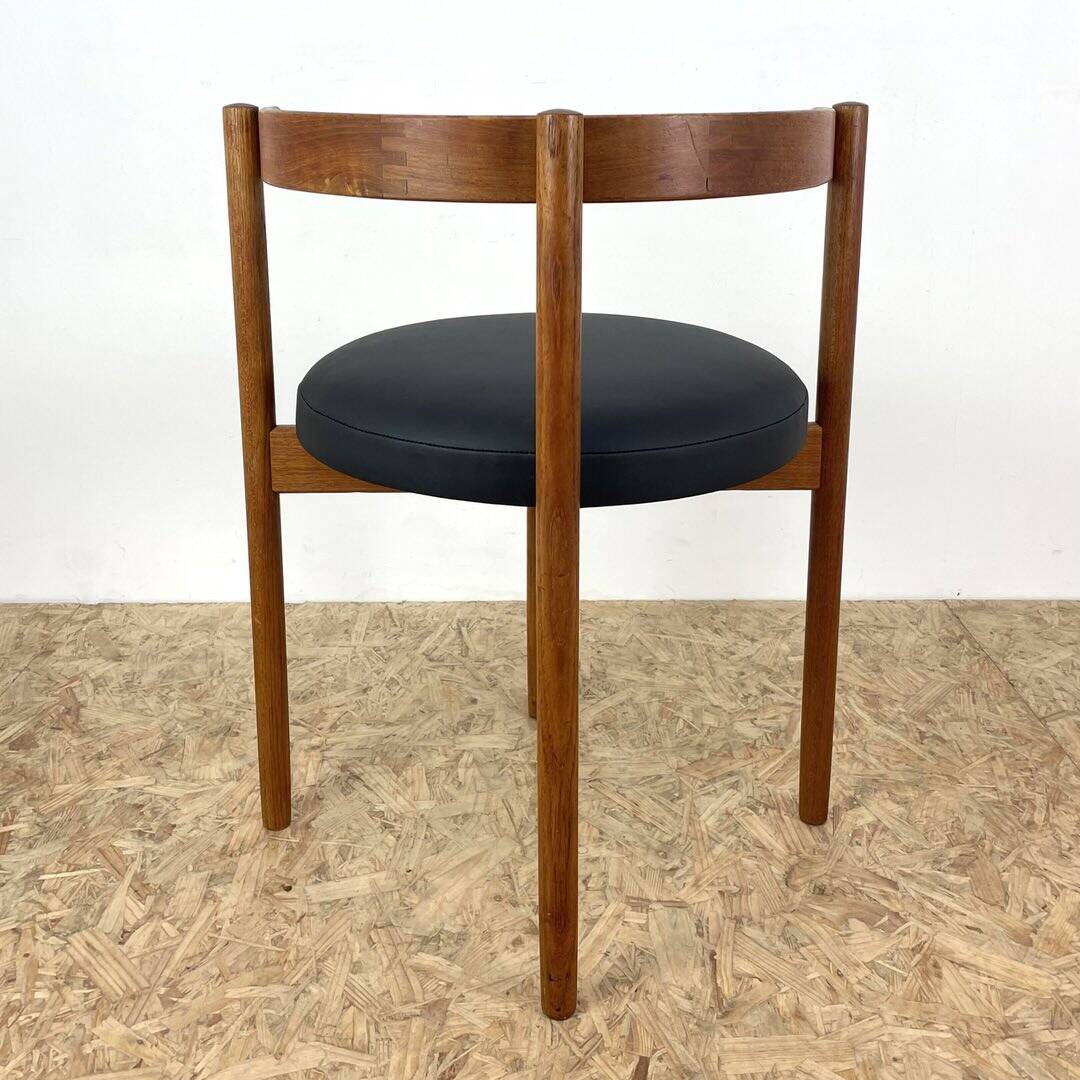 Chaise en teck danois par Hugo Frandsen