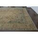 1970s Vintage Persian Handknotted Wool Orange Oversize Area Rug 286X380